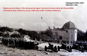 CAMPAGNE D ITALIE 1944 DIVERS- 